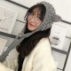 Women Fashion Warm Woolen Knit Cute Cat Ear Flaps Animal Knitted Hat