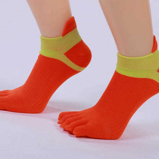 Women Five Toes Breathable Sports Yoga Sock Cotton Exercise Cycling Ankle Socks