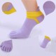 Women Five Toes Breathable Sports Yoga Sock Cotton Exercise Cycling Ankle Socks