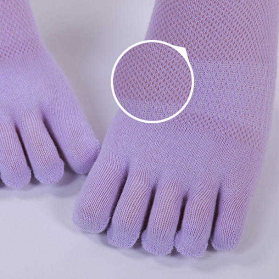 Women Five Toes Breathable Sports Yoga Sock Cotton Exercise Cycling Ankle Socks