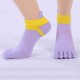 Women Five Toes Breathable Sports Yoga Sock Cotton Exercise Cycling Ankle Socks