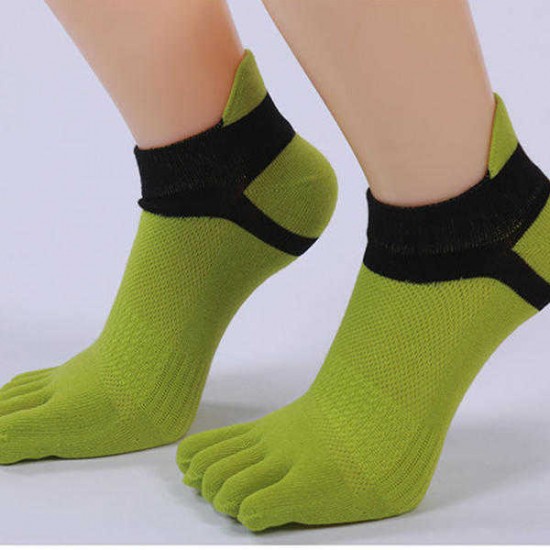 Women Five Toes Breathable Sports Yoga Sock Cotton Exercise Cycling Ankle Socks