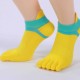 Women Five Toes Breathable Sports Yoga Sock Cotton Exercise Cycling Ankle Socks