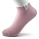 Women Flash Sequins Cotton Socks Summer Breathable Fashion Solid Color Short Ankle Socks