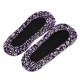 Women Floral Print Invisible Antiskid Cotton Boat Socks Shallow Liner No Show Peep Low Cut Hosiery