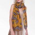 Women Floral Printing Scarf Ethnic Elegant Long Soft Shawl