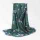 Women Floral Printing Scarf Ethnic Elegant Long Soft Shawl