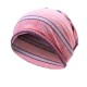 Women Flowers Printing Cotton Beanies Cap Casual Warm Bonnet Hat Double Use Collar Scarf