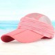 Women Foldable Breathable Face Protactive Baseball Hat Summer Quick-dry Outdoor Climbing Visor Hats