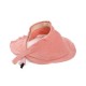 Women Foldable Solid Empty Top Beach Straw Hat Causal Wide Brim Sunscreen Sunshade Cap