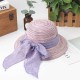 Women Folding Protable Round Top Hats Summer Wide Brim Sunscreen Beach Hats