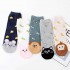 Women Girl Cartoon Cute Cotton Ankle Socks High Elastic Adjustable Summer Socks