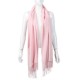 Women Girl Cashmere Imitation Scarves Pure Color Long Tassel Fringed Shawls Pashmina