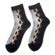 Women Girl Rose Floral Embroidery Sheer Mesh Transparent Socks Short Ankle Breathable Hosiery