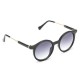 Women Girl Round Full Frame Sun Glassess PC Lens Uv Protection Transparent Vintage Glasses