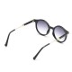 Women Girl Round Full Frame Sun Glassess PC Lens Uv Protection Transparent Vintage Glasses