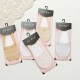 Women Girl Summer Lace Breathable Boat Socks Casual Non-slip Invisible Boat Socks