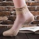 Women Girl Summer Ultra Thin Socks Transparent Breathable Crystal Lace Ankle Socks