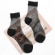 Women Girl Ultra-thin Transparent Breathable Socks