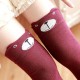 Women Girls Cartoon Animal Cotton Stocking Kawaii Cat Bear Over Kneed High Tight Socks