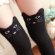 Women Girls Cartoon Animal Cotton Stocking Kawaii Cat Bear Over Kneed High Tight Socks