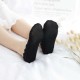 Women Girls Ice Silk Silicone Invisible Antiskid Boat Socks Summer Breathable Solid Low Cut Hosiery