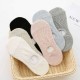 Women Girls Summer Thin Hollow Breathable Boat Socks Soft Cotton Antiskid Invisible Socks