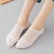 Women Girls Summer Thin Hollow Breathable Boat Socks Soft Cotton Antiskid Invisible Socks