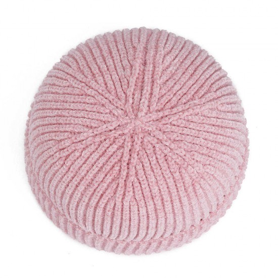 Women Girls Winter Chic Street Hip-Hop Hat Rolled Cuff Knit Melon Cap Beanie Skullcap