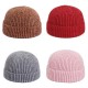 Women Girls Winter Chic Street Hip-Hop Hat Rolled Cuff Knit Melon Cap Beanie Skullcap