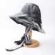 Women Gold Velvet Dual-use Warm Fishing Hat Straps Basin Foldable Cap Outdoor Casual Windproof Hat