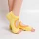 Women Half Five Fingers Cotton Half Toe Yoga Socks Anti-Slip Peep Toe Non-Slip Ankle Yoga Socks