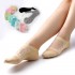 Women Hollow Out Breathable Cotton Lace Low Cut Athletic Non Slip Sock