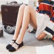 Women Invisible Crystal Lighter Boat Socks Summer Thin Breathable Dot Glass Silk Socks