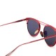 Women Irregular Polarized Glasses Fashion Cat Eye Metal Frame Outdooors Sun Glassess Multi-Color