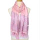 Women Jacquard Cotton Warm Scarf Retro Flower Tassel Scarves Shawl