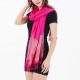 Women Jacquard Cotton Warm Scarf Retro Flower Tassel Scarves Shawl