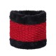 Women Knitted Winter Beanie Hat Collar Scarf Set Thickening Warm Outdoor Skullies Hats With Mask