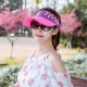 Women Lace Adjustable Flower Baseball Cap Summer UV Protection Sport Visor Sun Hat