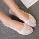 Women Lace Breathable Invisible Antiskid Boat Socks Thin Soft Shallow Socks