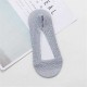 Women Lace Breathable Invisible Boat Socks Casual High Elastic Anti-skid Short Sock