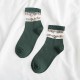 Women Lace Cotton Floral Embroidered Boat Socks Outdoor Breathable Ankle Sock