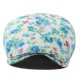 Women Lace Flower Cotton Beret Cap Outdooors Casual Sunshade Forward Cap