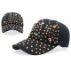 Women Ladies Casual Outdoor Sport Hat Bling Spot Drill Cowboy Baseball Peaked Cap