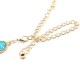 Women Ladies Diamond Heat Flower Shape Crystal Waist Chain Dress Alloy Belt