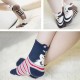 Women Ladies Girl Lovely Hot Cartoon Cat Dog Animal Stripped Cotton Lady Socks