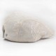 Women Ladies Lace Flower Embroidery Beret Caps Adjustable Outdoor Sunshade Beret Hat