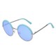 Women Ladies Retro Round Lens Uv Protection Sun Glassess Full Frame Eyewear