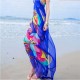 Women Ladies Summer Beach Towel Chiffon Oversized Scarf Sunscreen Towel Shawl Scarves