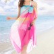 Women Ladies Summer Beach Towel Chiffon Oversized Scarf Sunscreen Towel Shawl Scarves